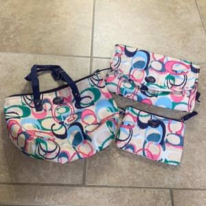 Coach Travel Accessory Pack